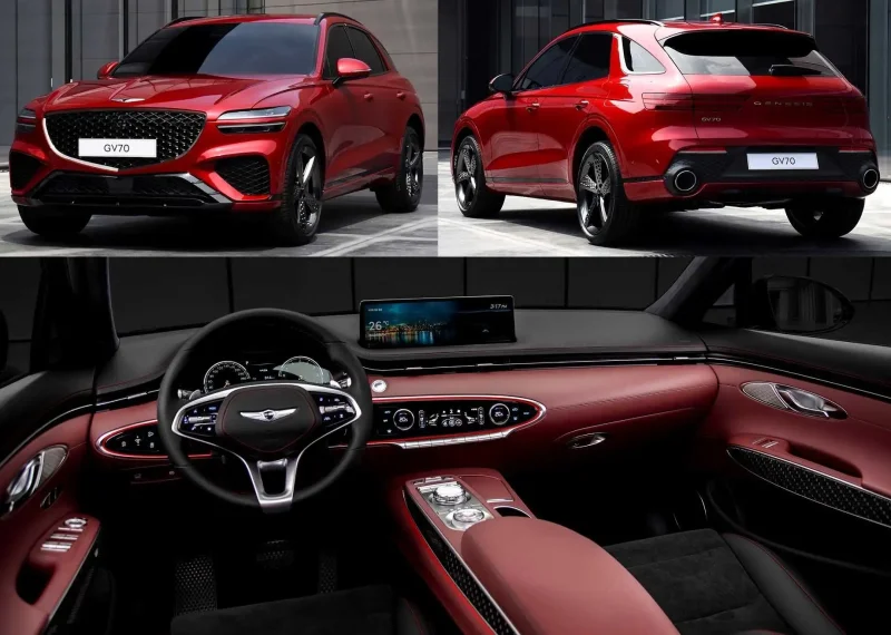 Genesis gv70 интерьер