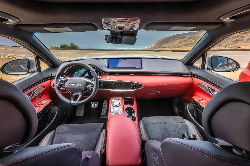 Genesis gv70 2021 салон