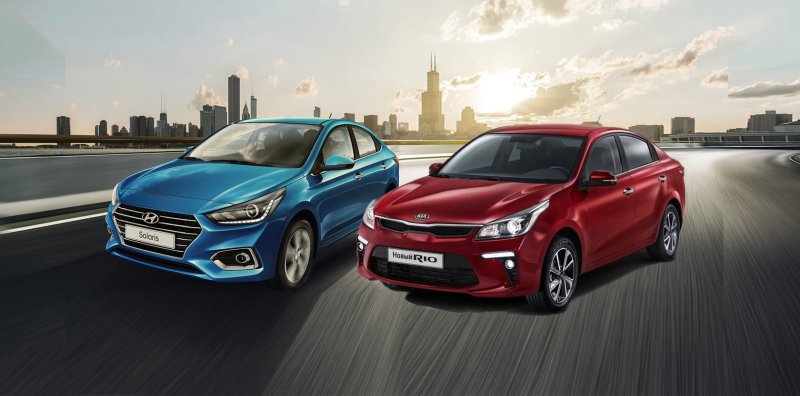 Kia Rio vs Hyundai Solaris