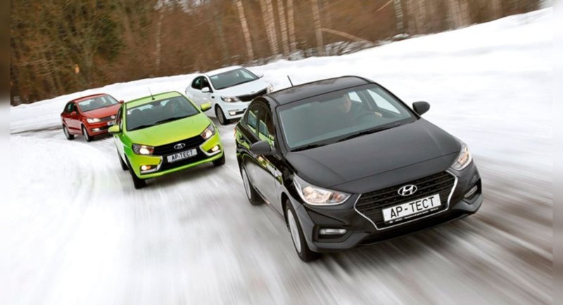 Lada Vesta и Hyundai Solaris