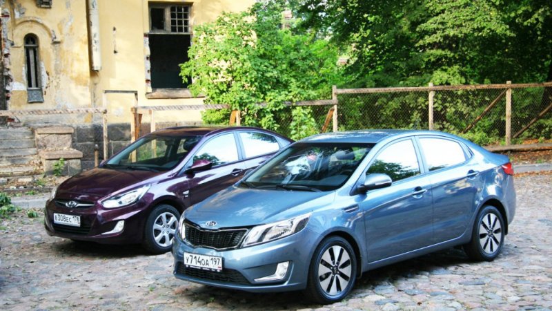 Kia Rio vs Hyundai Solaris