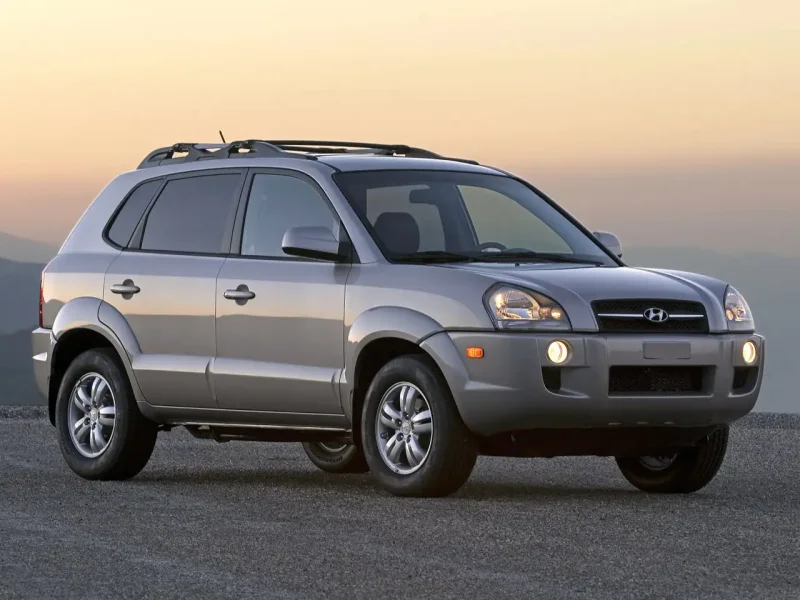 Хендэ Туссан 2008 черная