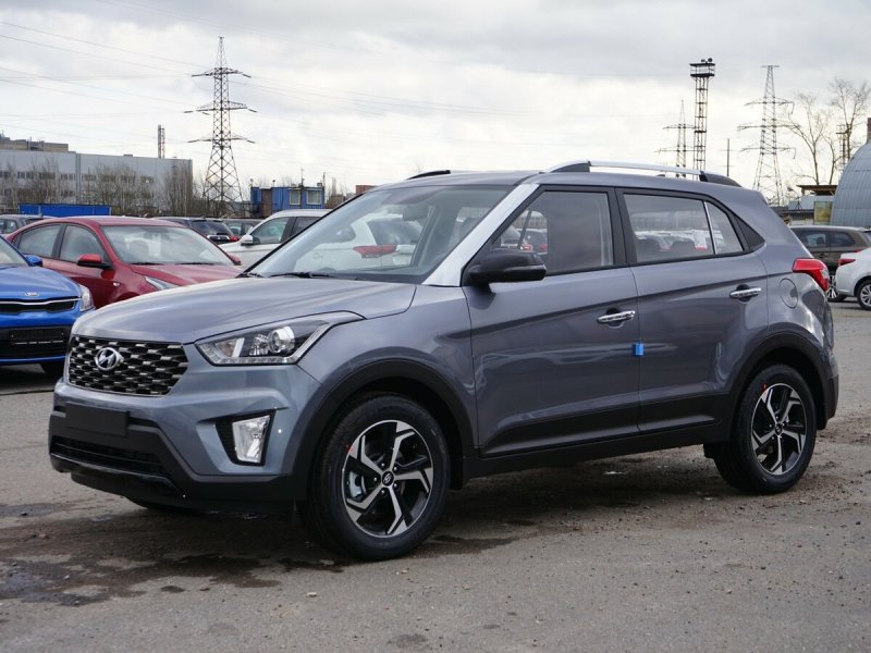 Хендай Creta серый