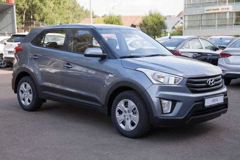 Hyundai Creta 2020 серый