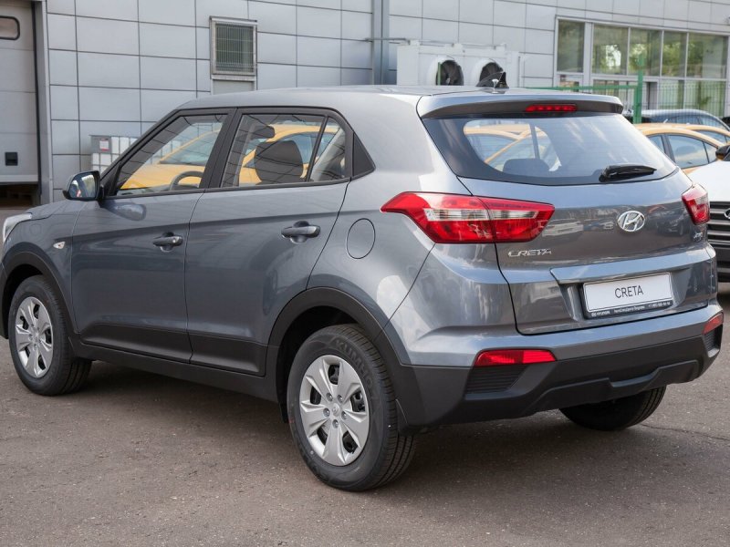 Hyundai Creta серый