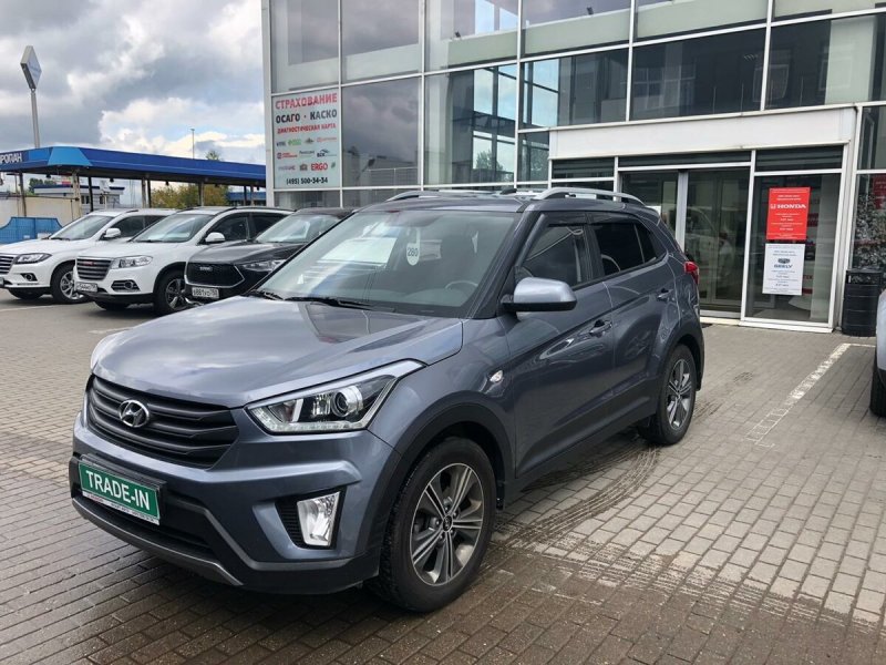 Hyundai Creta серый цвет