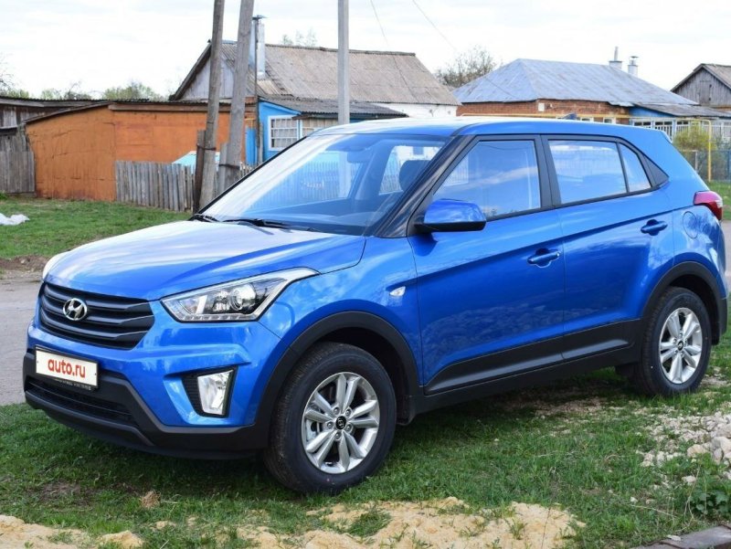 Hyundai Creta синий