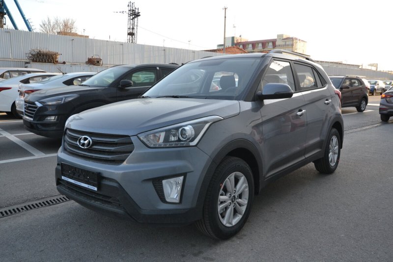Hyundai Creta 2020 серый