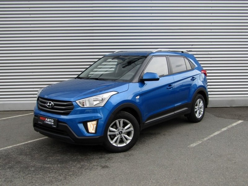 Hyundai Creta синий