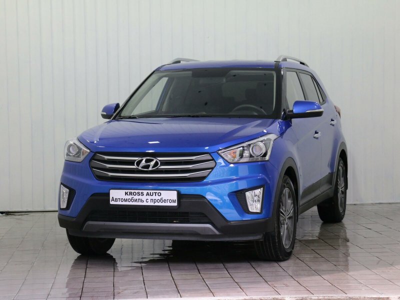 Hyundai Creta синий