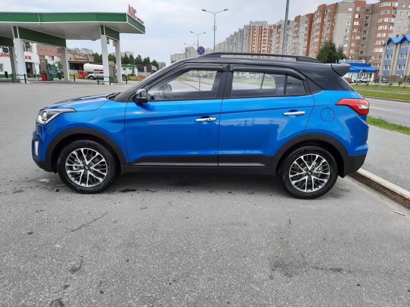 Hyundai Creta синий