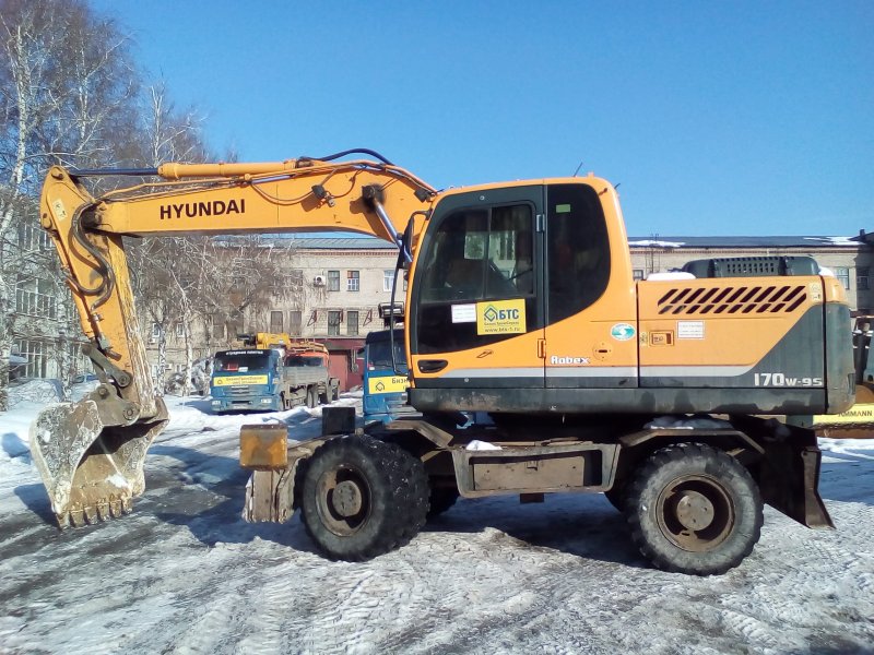 Экскаваторы Hyundai: r95w-3