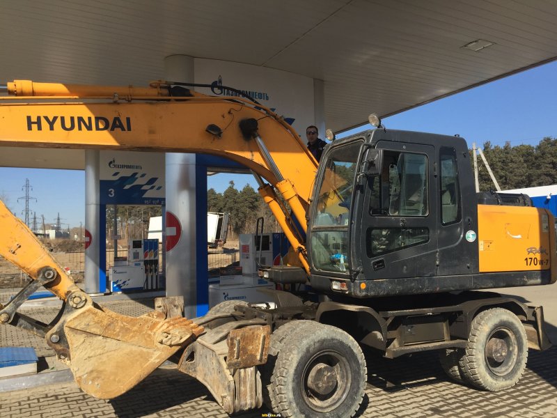 Экскаватор Hyundai Robex 170w-7, 2007