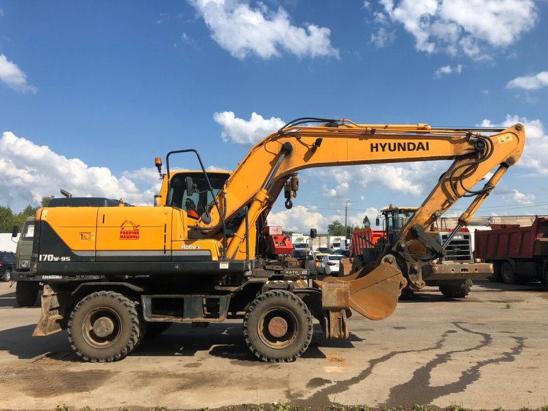 Колесный экскаватор Hyundai 170