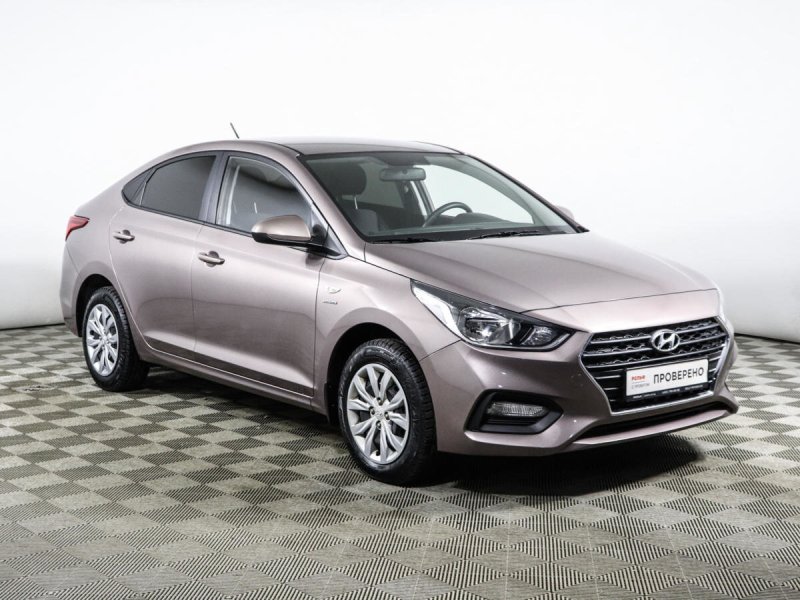 Hyundai Solaris II 2019 белый
