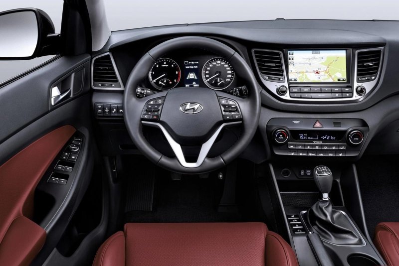 Hyundai Tucson 2017 салон