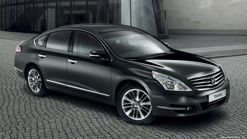 Nissan Teana 2008 черная