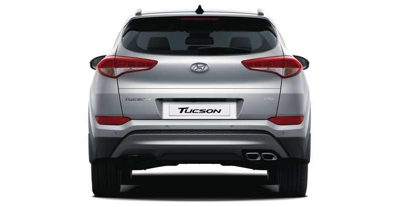 Hyundai Tucson 2017 сзади