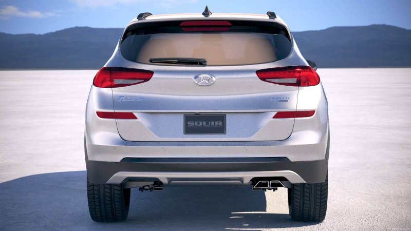 Hyundai Tucson 2017 сзади