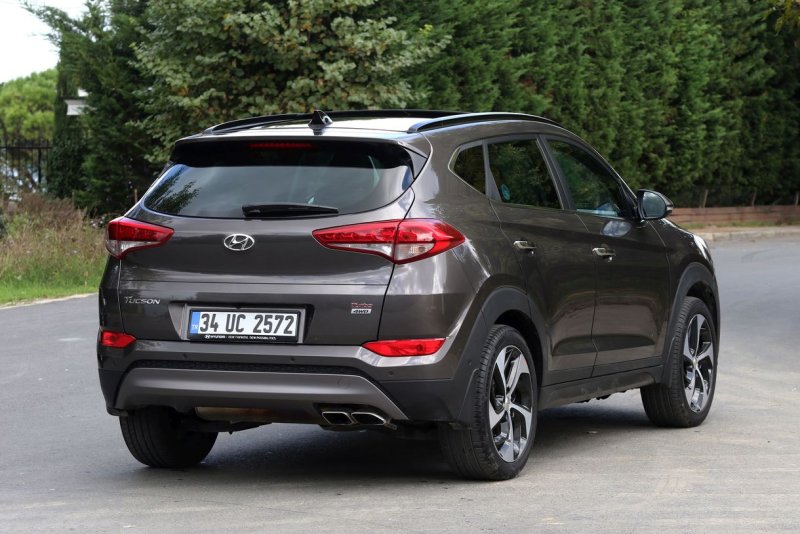 Hyundai Tucson 2017 сзади