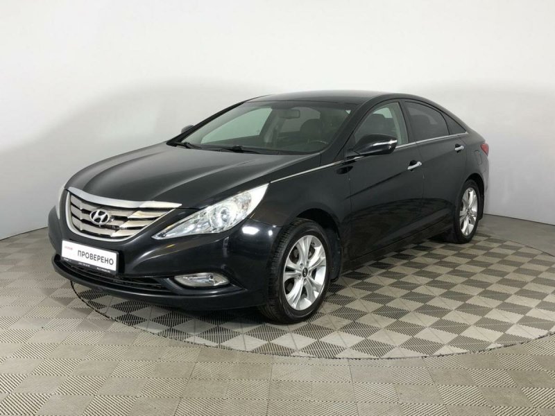 Hyundai Sonata 2010 черная