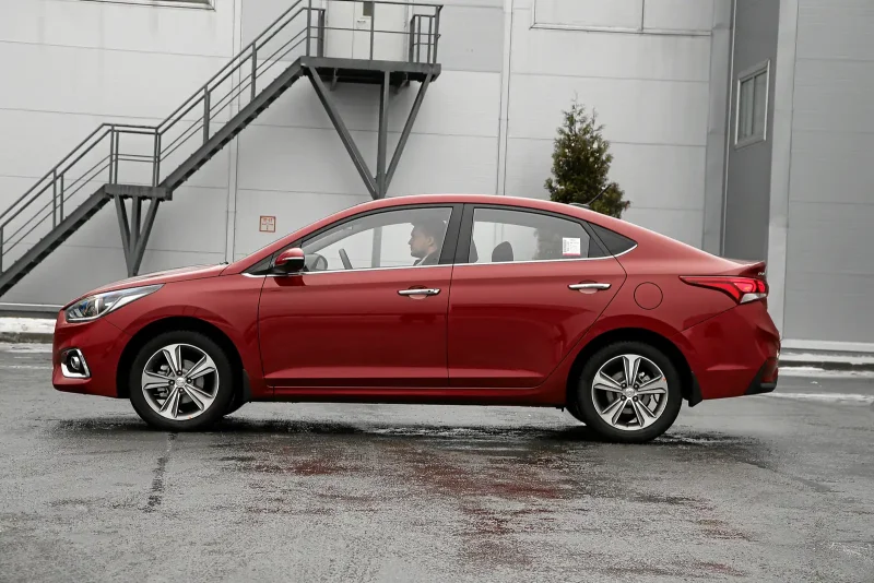 Hyundai Solaris 2018 белый