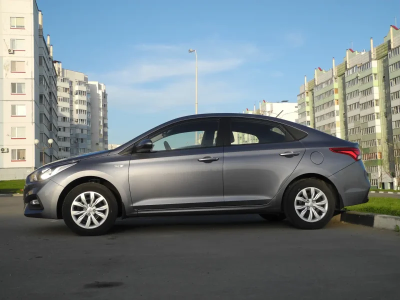 Hyundai Solaris 2014 White