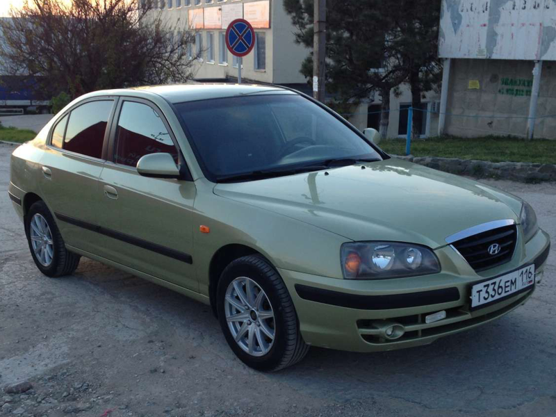 Hyundai Elantra j4 салон