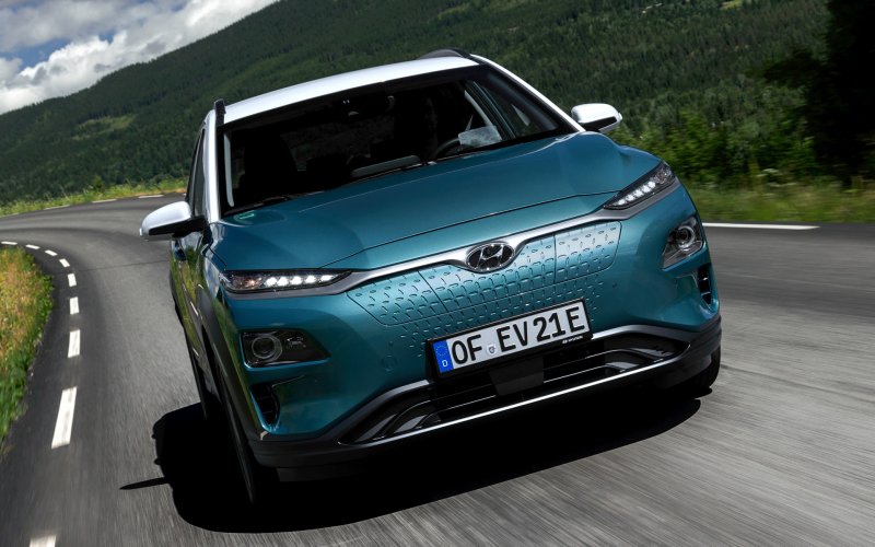Hyundai электромобиль Kona