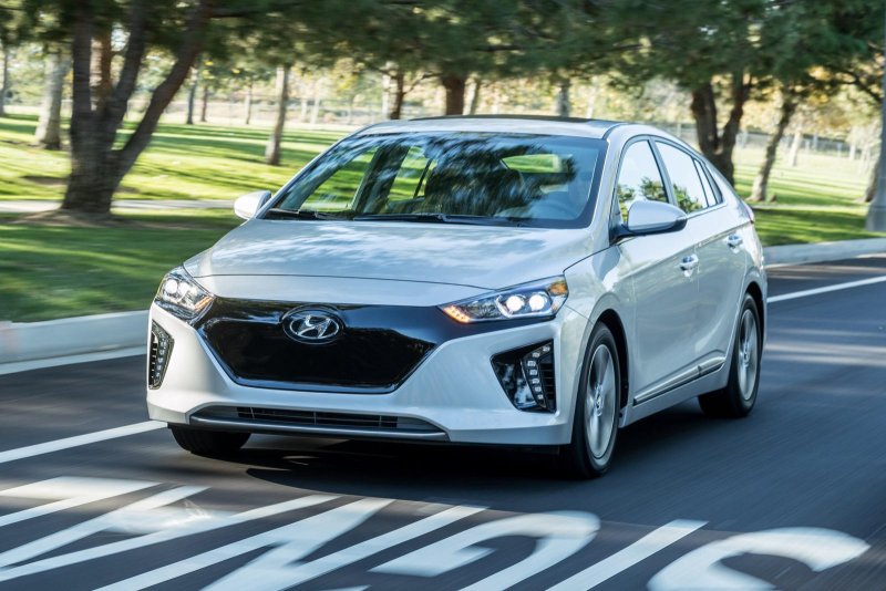 Hyundai электромобиль Ioniq