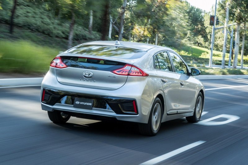 Hyundai электромобиль Ioniq