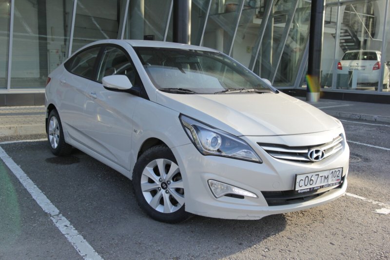 Hyundai Solaris 2014 года