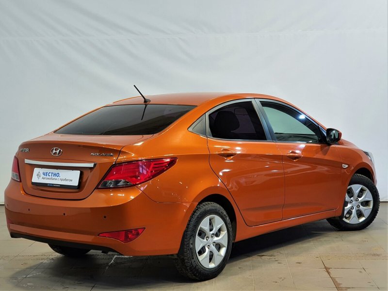 Hyundai Solaris Silver 2015