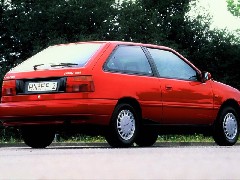Hyundai Pony Coupe 1990