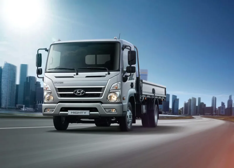 Hyundai Mighty ex8 бортовой