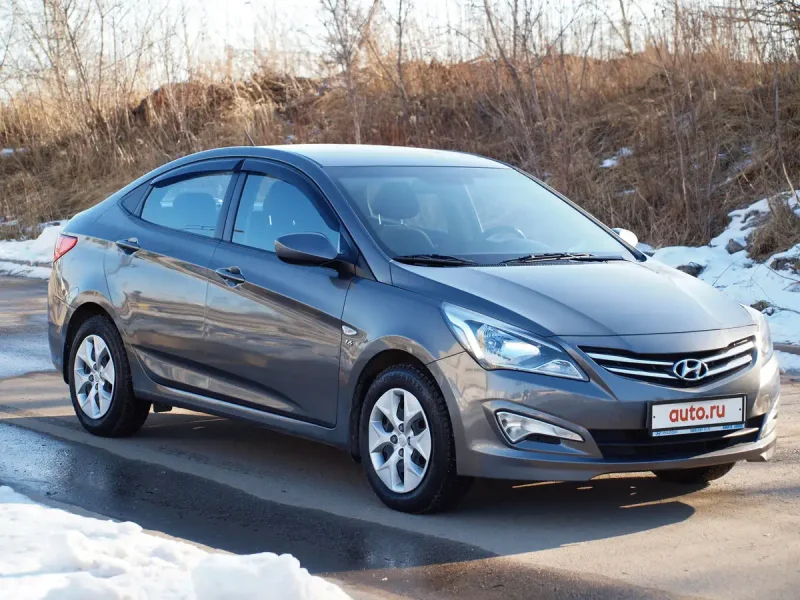 Hyundai Solaris 2014 Рестайлинг