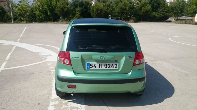 Хендай Гетц 2007 год ширина