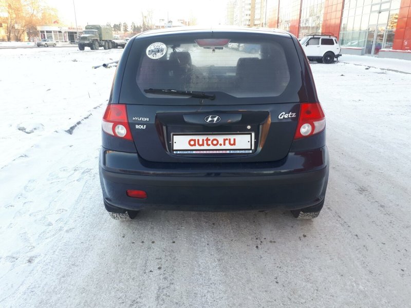 Хендай Гетц в пленке