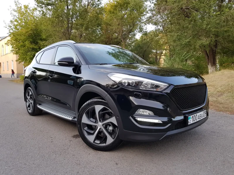 Hyundai Tucson 2018 черный