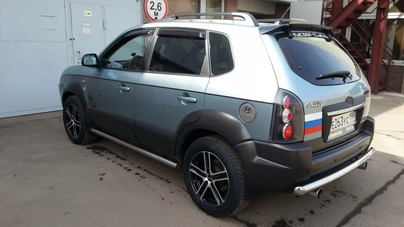 Hyundai Tucson 2008 тюнинг