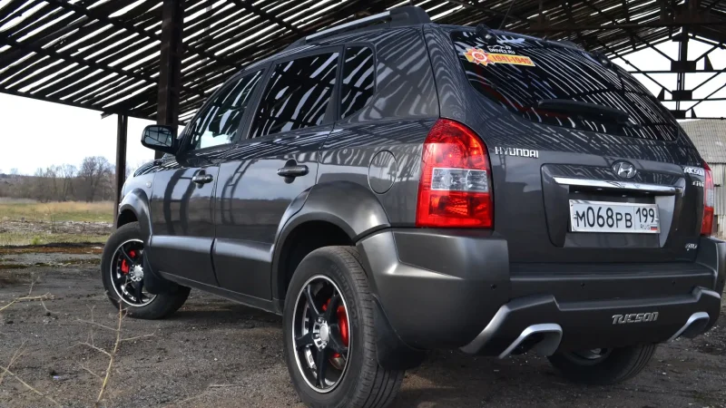 Hyundai Tucson 2008 тюнинг