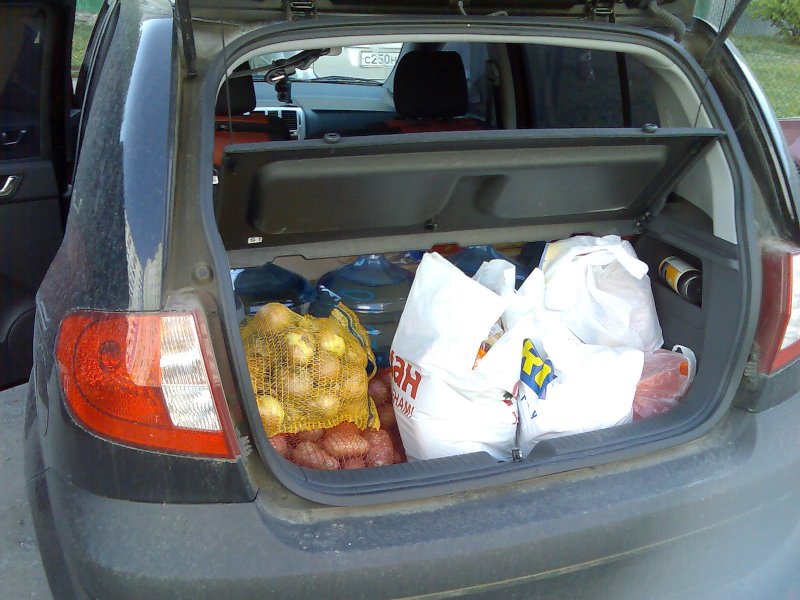 Hyundai Getz ровный пол