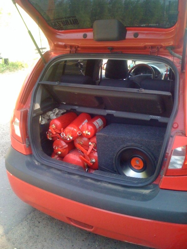 Hyundai Getz стелс саб