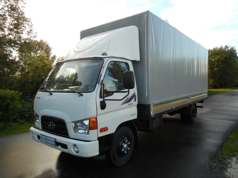 Hyundai hd78 рефрижератор