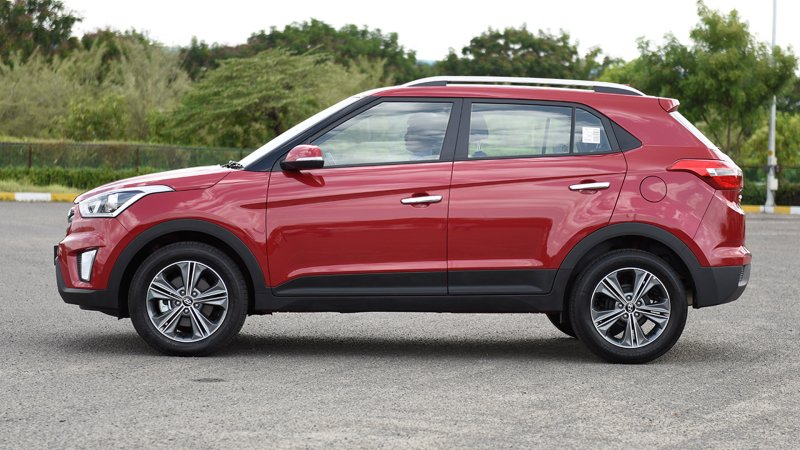 Hyundai Creta 2021 красная