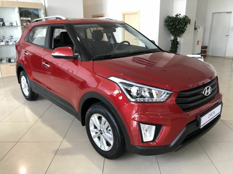 Hyundai Creta 1 красная