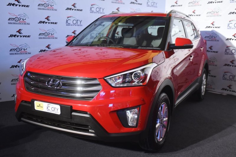 Hyundai Creta 2021 красная