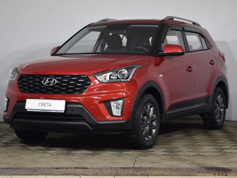 Hyundai Creta 2018 красная