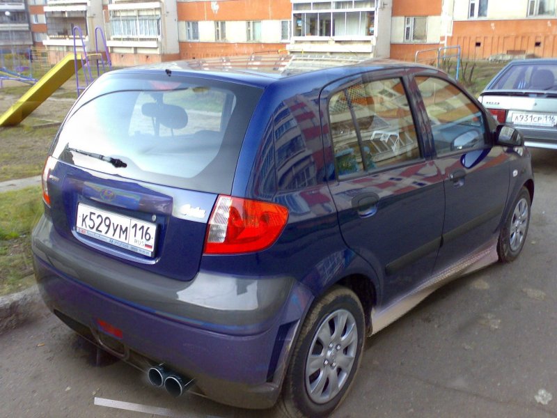 Hyundai Getz багажник