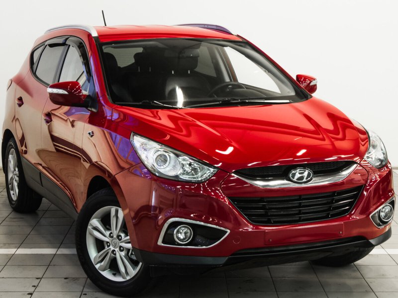 Hyundai Tucson 2015 белый